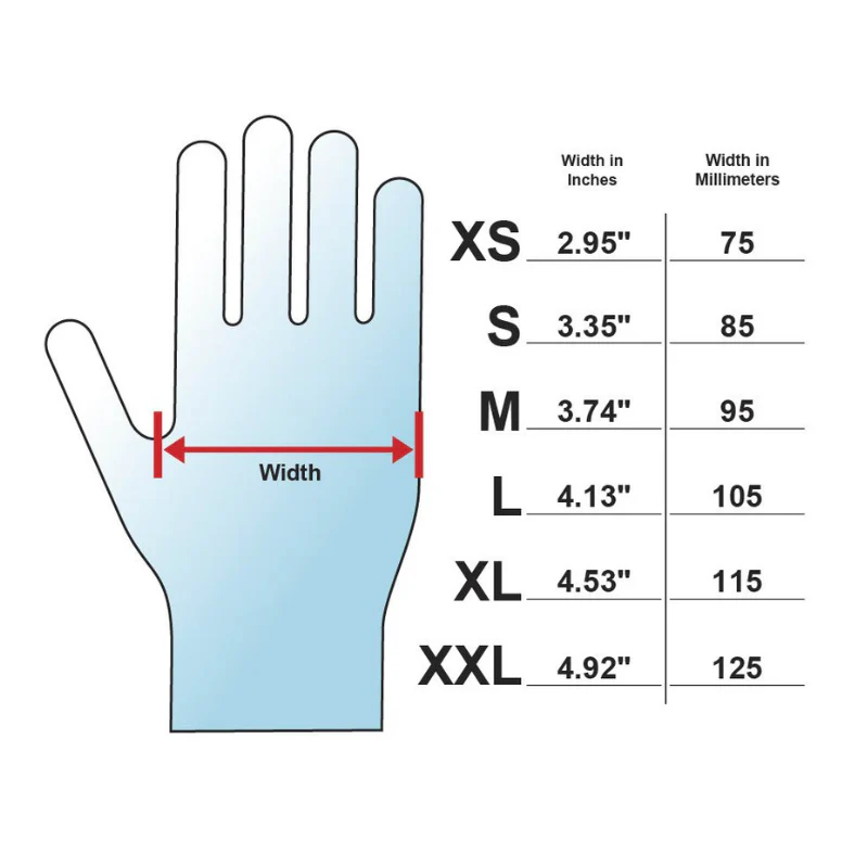 Adenna Shadow Nitrile Powder Free Exam Gloves -  Box of 100 (XL and 2XL - Box of 90) - Image 4