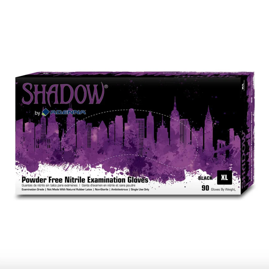 Adenna Shadow Nitrile Powder Free Exam Gloves -  Box of 100 (XL and 2XL - Box of 90) - Image 6