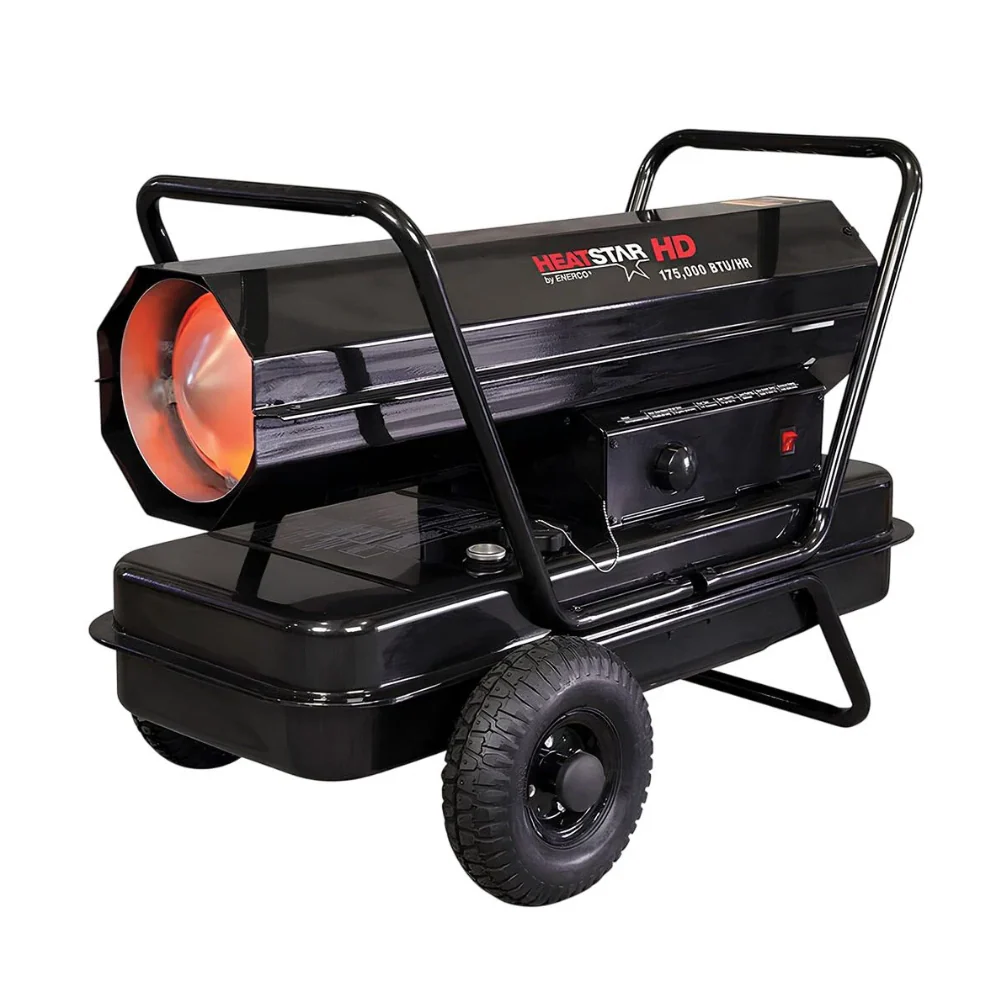 Heatstar HS185KT 110V 20A 185,000 BTU Kerosene Forced Air Heater - Image 3