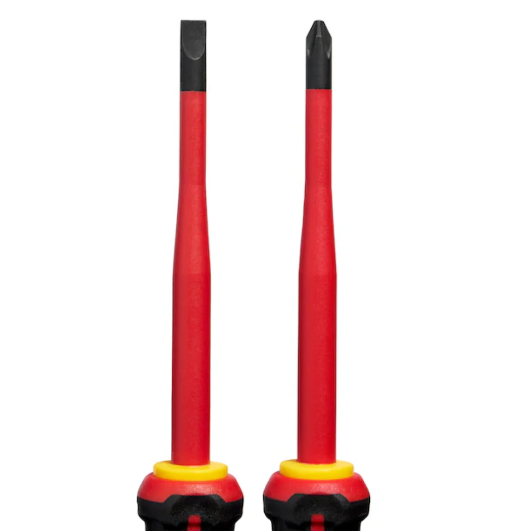 Milwaukee 48-22-2207 - 1000V Insulated Slim Tip Screwdriver Set, 2pc - Image 5