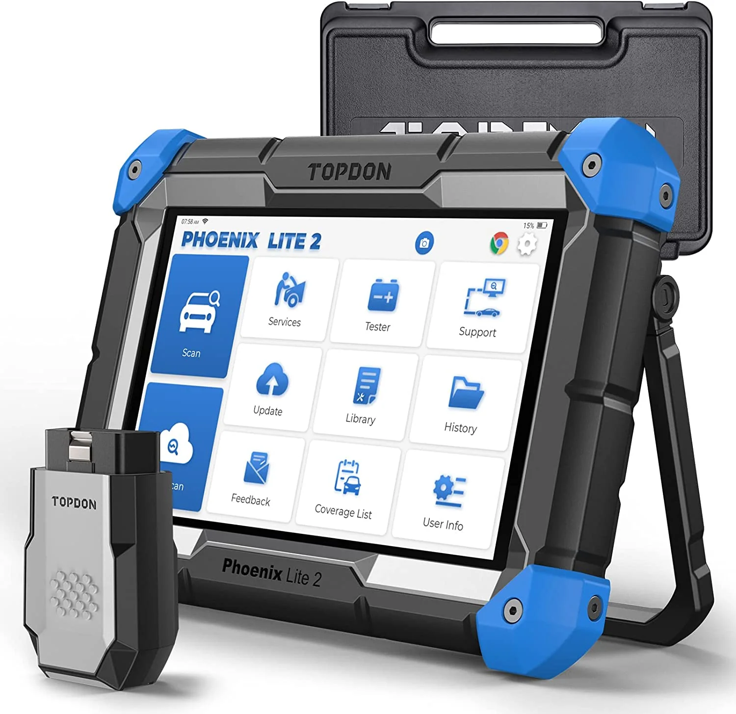 TOPDON PHOENIX LITE 2 Compact Pro-Level Scan/Diagnostic Tool - Image 3